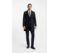 HUGO Slim-fit coat in a wool blend with cashmere - Style Migor2541, 50546552 Dark Blue 34R