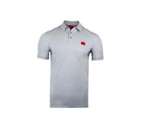 HUGO Slim Fit Dereso232 Polo Shirt, Open Blue - Small