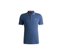 HUGO Slim Fit Dinoso222 Polo Shirt, Open Blue - Medium