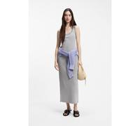 HUGO Slim-fit dress in stretch cotton with embossed logo - Style Niliyo_B, 50558607 Light Grey S