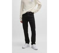 HUGO Slim-fit jeans in black stretch denim - Style Ash, 50511483 Black 34/36