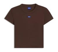HUGO Slim-fit Logo T-Shirt in Stretch Cotton