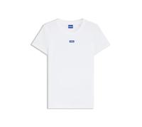 Hugo Easy 10257055 Blue Short Sleeve T-shirt White M Woman