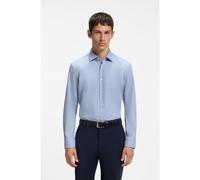 HUGO Slim-fit shirt in easy-iron cotton poplin - Style Kenno, 50289499 Light Blue 15