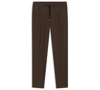 HUGO Slim-fit trousers in herringbone cloth - Style Getlin251F3, 50544695 Brown 34R