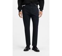 HUGO Slim-fit trousers in stretch-cotton gabardine - Style David251D, 50530886 Dark Blue 31/32