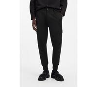 HUGO Slim-fit trousers with cargo pockets - Style Glavin261, 50556512 Black 36R