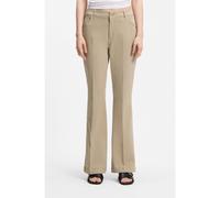 HUGO Slim-fit trousers with flared leg - Style Hizama-1-D_B, 50555763 Beige 16