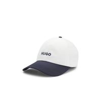 HUGO Soft six-panel cap with embroidered logo - Style Jake-OX-N, 50566210 White pcs.
