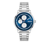 HUGO #STAMP MULTI Men's Blue Dial Stainless Steel Bracelet Watch