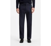 HUGO Straight-fit trousers in mercerised stretch cotton - Style Cino261, 50567278 Dark Blue L