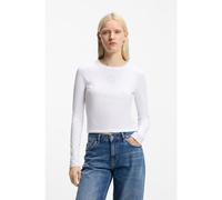 Hugo Daliriee 10272901 Blue T-shirt White XS Women