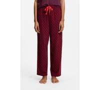 HUGO Stretch-jersey pyjama bottoms with all-over print - Style CASUAL PANTS, 50556937 Dark Red M
