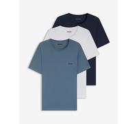 Hugo 50532811 Short Sleeve Base Layer 3 Units White,Blue M Men