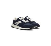 HUGO Suede-trim trainers with logo details - Style GO3_nymf, 50573605 Dark Blue 12
