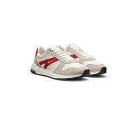 HUGO Suede-trim trainers with logo details - Style GO3_nymf, 50573605 Natural 12