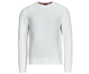 HUGO Sweater Syer in White EU XL