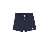HUGO Swim shorts with contrast logo print - Style HAITI, 50469312 Dark Blue S