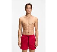 HUGO Swim shorts with contrast logo print - Style HAITI, 50469312 Red L