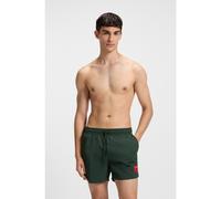 HUGO Swim shorts with logo label - Style DOMINICA, 50493450 Green M
