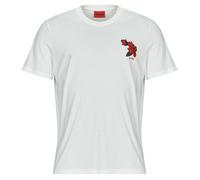 HUGO T shirt Dikerd in White EU XS