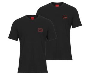 HUGO T shirt Dugopak PACK 2 in Black EU L