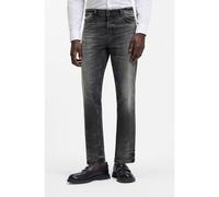 HUGO Tapered-fit jeans in dark-grey stretch denim - Style HUGO 634, 50556110 Dark Grey