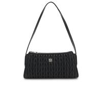 HUGO Textured hobo bag with stacked-logo trim - Style Chris 2.0 MA_Hobo, 50547833 Black pcs.