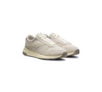 HUGO Textured-suede trainers with logo details - Style GO3_hrsdmf, 50573610 Light Beige 11