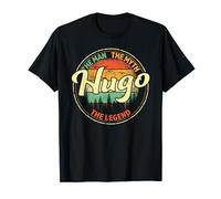 Hugo The Man The Myth The Legend Men Personalized Name T-Shirt