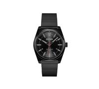 HUGO Three Hand Quartz Movement Watch for Men #ARK Collection with Black Stainless Steel Bracelet - 1530440