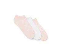 HUGO Three-pack of ankle-length socks with logo details - Style 3P AS LOGO CC W, 50553447 Patterned 5.5-8