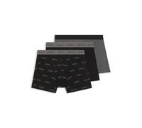 HUGO Three-pack of boxer briefs in stretch cotton - Style BOXERBR TRIPLET GIFT, 50549177 Black / Grey XXL