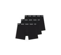 Hugo 3 Pack Boxer Briefs Small Black