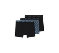 HUGO Three-pack of boxer briefs in stretch cotton - Style BOXERBR TRPLT DESIGN, 50532559 Blue XL
