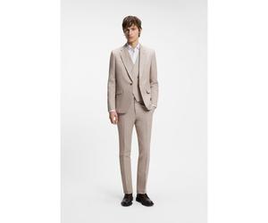 HUGO Three-piece extra-slim-fit suit - Style Arti/Hesten242V1X, 50559671 Light Brown 42R
