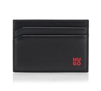 Hugo, Tibby Leather Cardcase, Black Gloss, PCE.