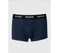 Hugo Men's Trunk Triplet Pack Boxer Shorts, New-Navy410, L (Pack of 3)