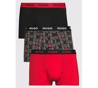 HUGO Triplet Design 3 Pack Trunks, Assorted, Size Xl, Men Assorted