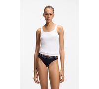 HUGO Two-pack of vests in stretch-cotton jersey - Style TWIN VEST, 50469682 White XL