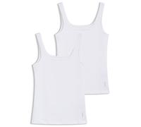 HUGO Two-pack of vests in stretch-cotton jersey - Style TWIN VEST, 50469682 White XS