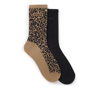 HUGO Two-pack regular-length socks - Style 2P RS LEO LOGO CC W, 50543172 Patterned 3-4.5