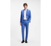 HUGO Two-piece extra-slim-fit suit in linen twill - Style Arti-Hesten263F1, 50574803 Blue 38R