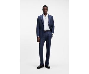HUGO Two-piece extra-slim-fit suit in linen twill - Style Arti-Hesten263F1, 50574803 Dark Blue 42R