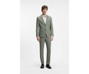 HUGO Two-piece extra-slim-fit suit in patterned fabric - Style Arti-Hesten253X, 50567831 Green 44R