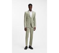 Hugo Mens Hugo Notch-Lapel Extra Slim-Fit Wool-Blend Suit Light/Pastel Green 38