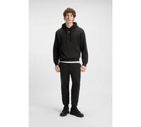 HUGO Two-piece relaxed-fit tracksuit with contrast logos - Style Tracksuit_DapoDayote, 50492581 Black S
