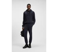 HUGO Two-piece relaxed-fit tracksuit with contrast logos - Style Tracksuit_DapoDayote, 50492581 Dark Blue XL