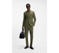HUGO Two-piece slim-fit suit in a stretch wool blend - Style Henry-Getlin253X, 50567894 Olive 44R