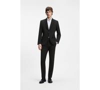 HUGO Two-piece slim-fit suit in a wool blend - Style Henry-Getlin253X-MH, 50572150 Black 40R
